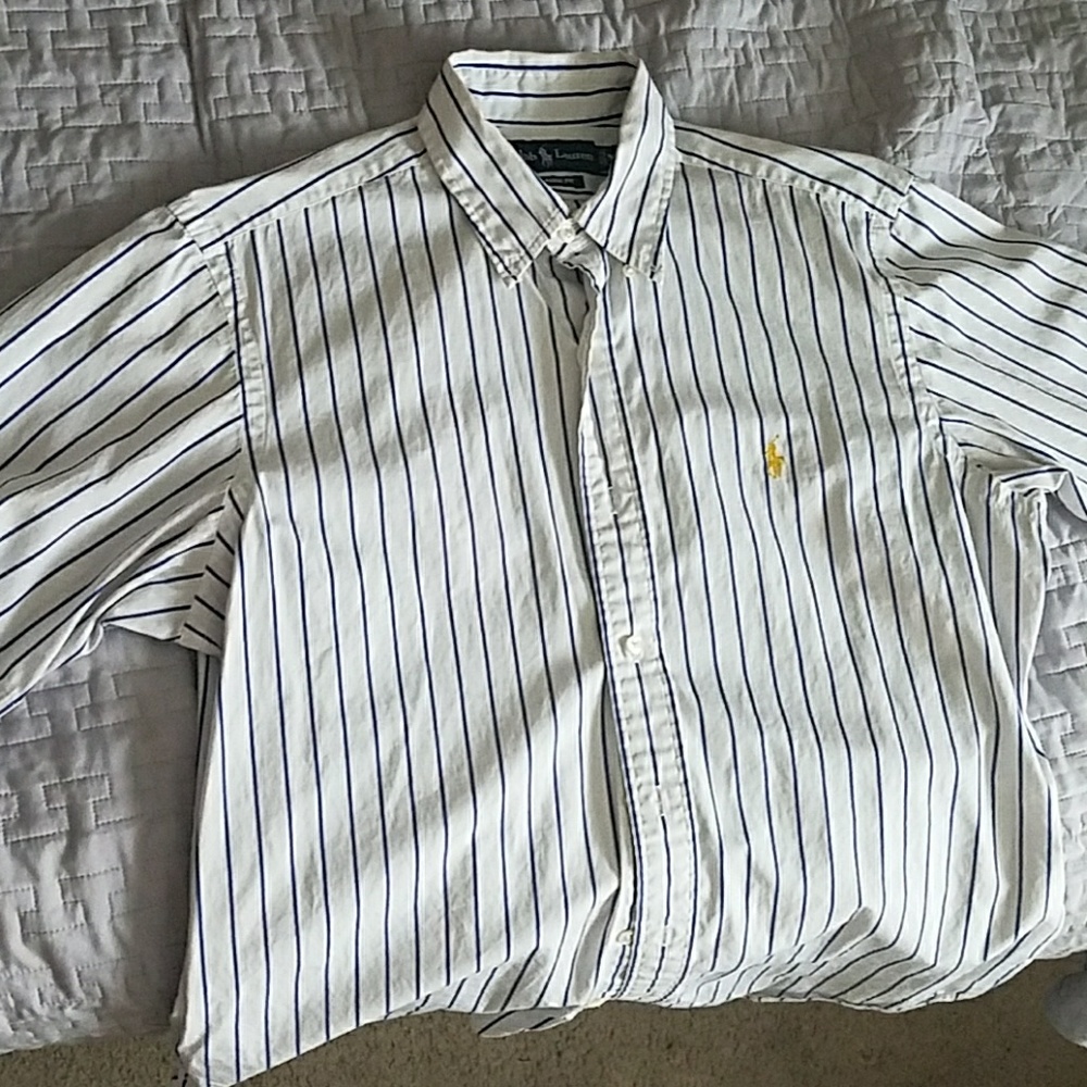 Ralph Lauren M short sleeve Oxford button down